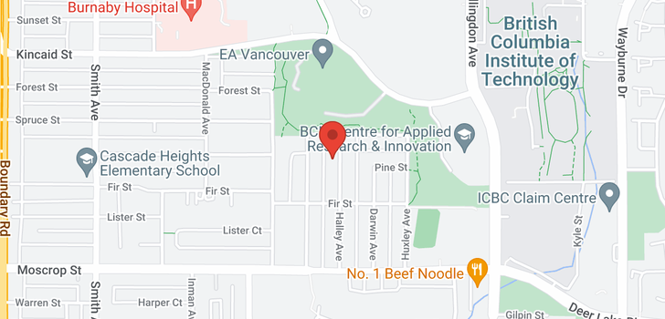 map of 4269 HALLEY AVENUE